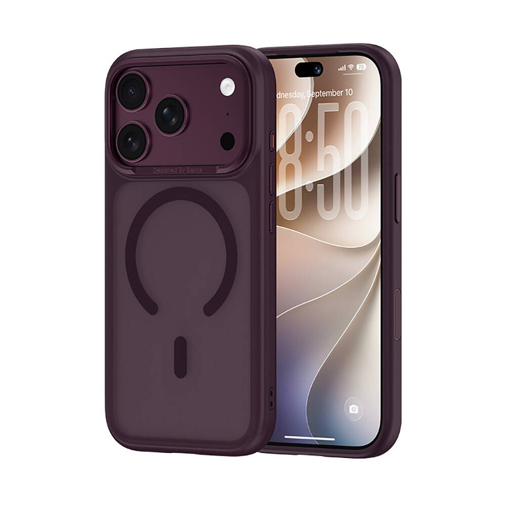 Apple iPhone 17 Pro Kılıf M-Safe Şarj Özellikli Benks Mist C-Magnet Yeni Seri Kapak - 4