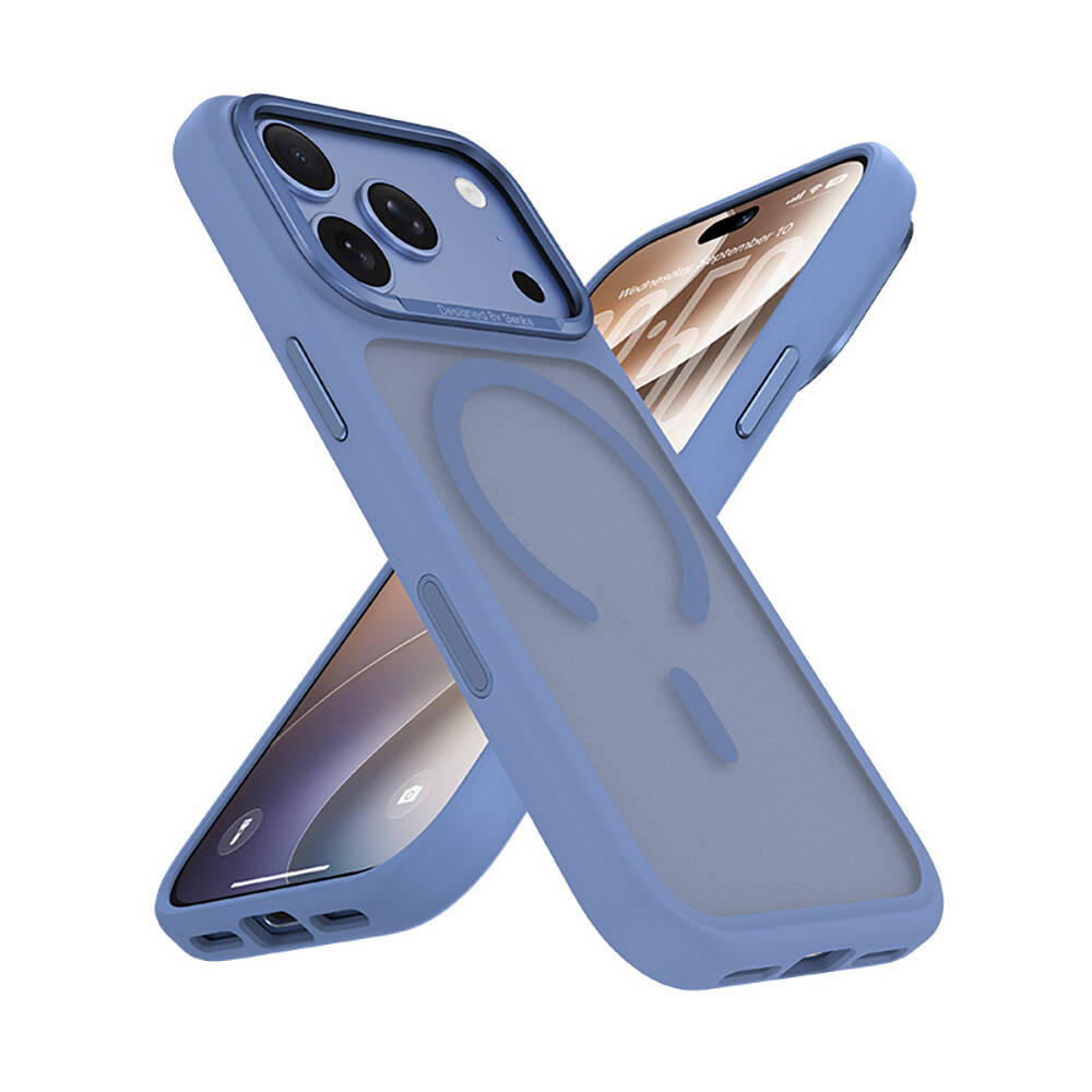 Apple iPhone 17 Pro Kılıf M-Safe Şarj Özellikli Benks Mist C-Magnet Yeni Seri Kapak - 2