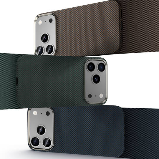 Apple iPhone 17 Pro Kılıf M-safe Şarj Özellikli Benks Yeni Seri ArmorTint ArmorAir Kevlar Karbon Kapak - 12