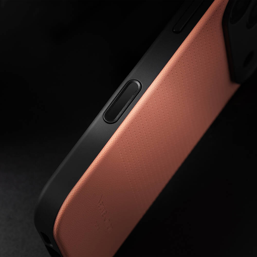 Apple iPhone 17 Pro Kılıf M-safe Şarj Özellikli Deri Dokulu Native Union 2025 Active Serisi Kapak - 26