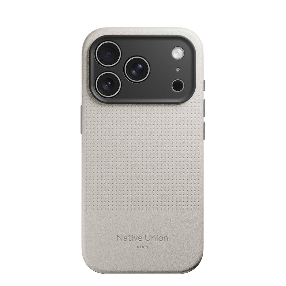 Apple iPhone 17 Pro Kılıf M-safe Şarj Özellikli Deri Dokulu Native Union 2025 Active Serisi Kapak - 17