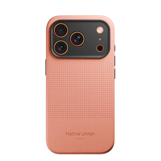 Apple iPhone 17 Pro Kılıf M-safe Şarj Özellikli Deri Dokulu Native Union 2025 Active Serisi Kapak - 14