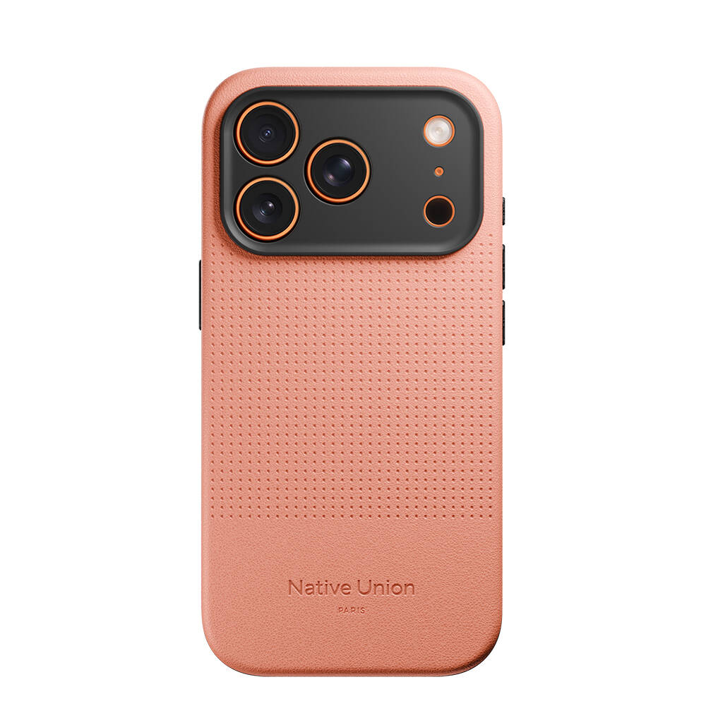 Apple iPhone 17 Pro Kılıf M-safe Şarj Özellikli Deri Dokulu Native Union 2025 Active Serisi Kapak - 14