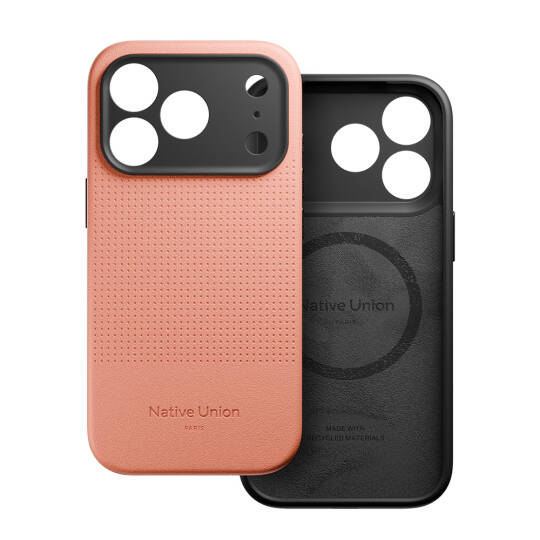 Apple iPhone 17 Pro Kılıf M-safe Şarj Özellikli Deri Dokulu Native Union 2025 Active Serisi Kapak - 15