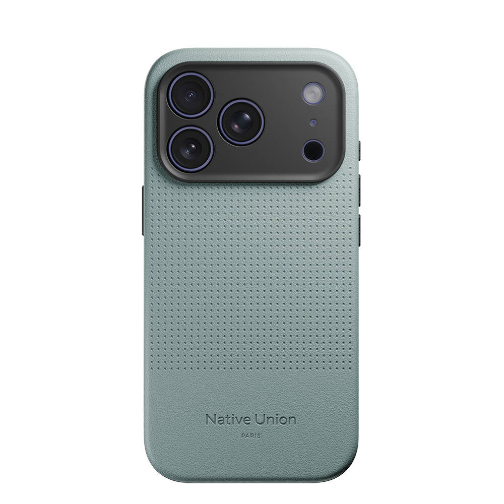 Apple iPhone 17 Pro Kılıf M-safe Şarj Özellikli Deri Dokulu Native Union 2025 Active Serisi Kapak - 8