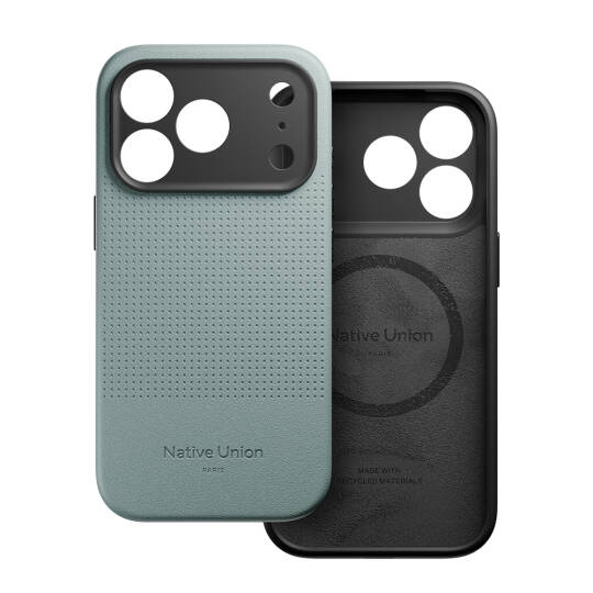 Apple iPhone 17 Pro Kılıf M-safe Şarj Özellikli Deri Dokulu Native Union 2025 Active Serisi Kapak - 11