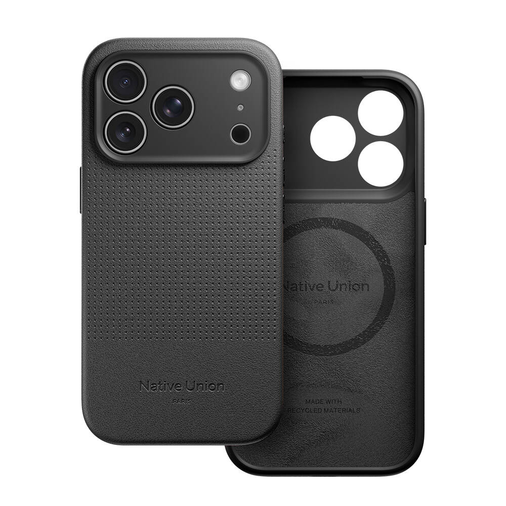 Apple iPhone 17 Pro Kılıf M-safe Şarj Özellikli Deri Dokulu Native Union 2025 Active Serisi Kapak - 3