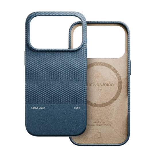 Apple iPhone 17 Pro Kılıf M-safe Şarj Özellikli Deri Dokulu Native Union RE Classic Serisi Kapak - 32