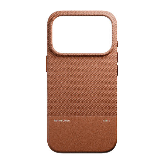 Apple iPhone 17 Pro Kılıf M-safe Şarj Özellikli Deri Dokulu Native Union RE Classic Serisi Kapak - 12