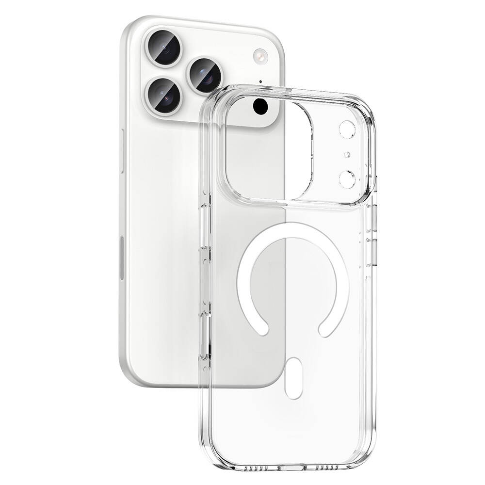 Apple iPhone 17 Pro Kılıf M-safe Şarj Özellikli Kamera Korumalı Zore Kripto Kapak - 2