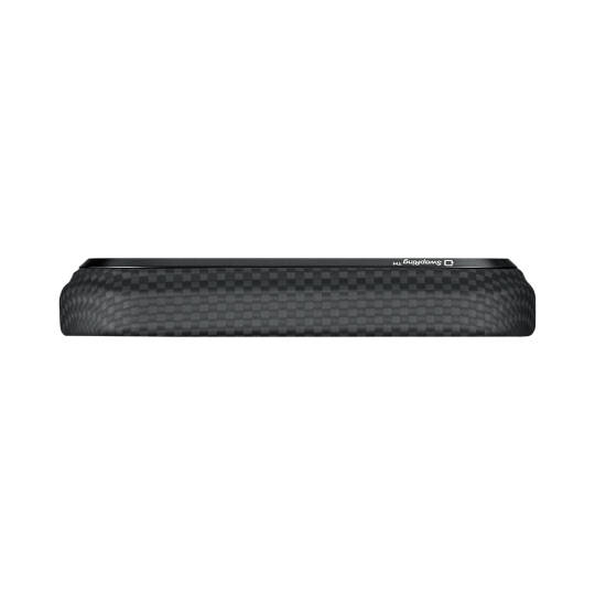Apple iPhone 17 Pro Kılıf M-safe Şarj Özellikli Lumintex Teknolojili Fosforlu Aramid Karbon Fiber Pitaka Tactile Woven Aries Serisi Kapak - 5