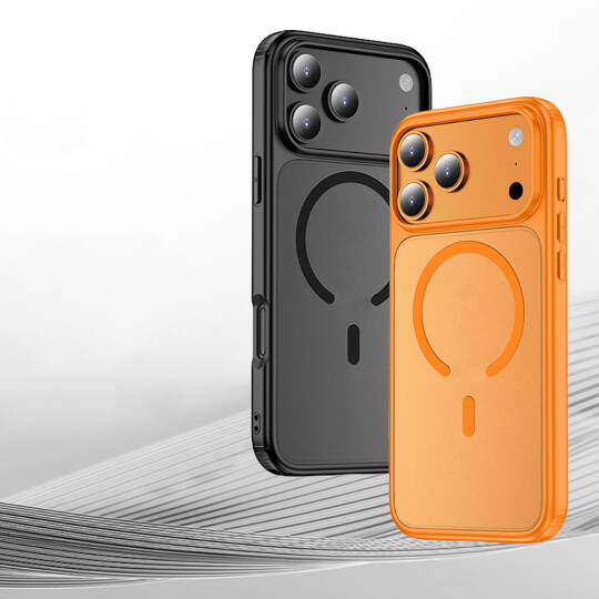 Apple iPhone 17 Pro Kılıf M-safe Şarj Özellikli Mat Arka Yüzey Wlons Lola Kapak - 8