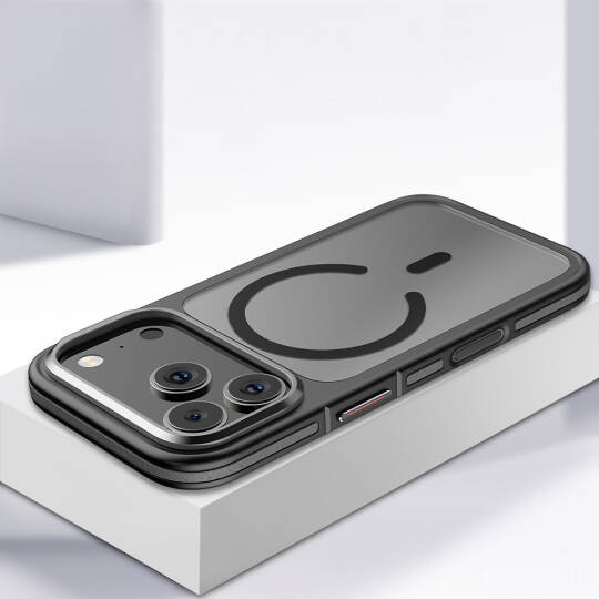 Apple iPhone 17 Pro Kılıf M-safe Şarj Özellikli Mat Görünümlü Wlons Vevo Kapak - 15
