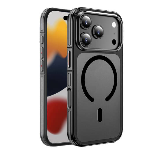 Apple iPhone 17 Pro Kılıf M-safe Şarj Özellikli Mat Görünümlü Wlons Vevo Kapak - 4