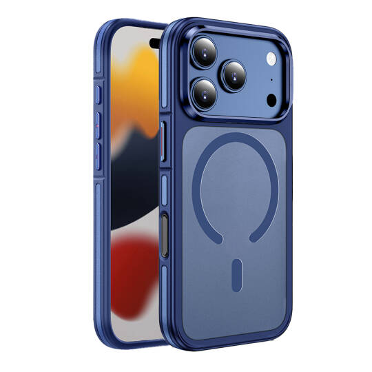 Apple iPhone 17 Pro Kılıf M-safe Şarj Özellikli Mat Görünümlü Wlons Vevo Kapak - 2