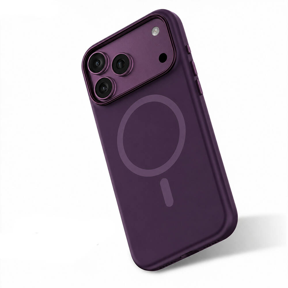 Apple iPhone 17 Pro Kılıf M-safe Şarj Özellikli Mutural Pure Serisi Kapak - 9