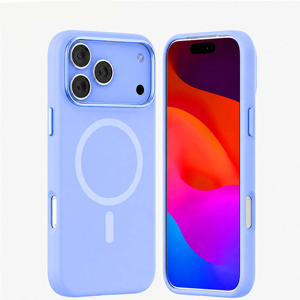 Apple iPhone 17 Pro Kılıf M-safe Şarj Özellikli Mutural Pure Serisi Kapak - 2