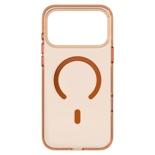 Apple iPhone 17 Pro Kılıf M-safe Şarj Özellikli O-Ring Şeffaf Kajsa Trans Shield Serisi Kapak - 11