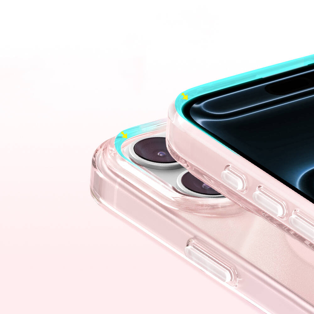Apple iPhone 17 Pro Kılıf M-Safe Şarj Özellikli Orjinal Swarovski Taşlı Zore Paris Rovix Sert PC Kapak - 16