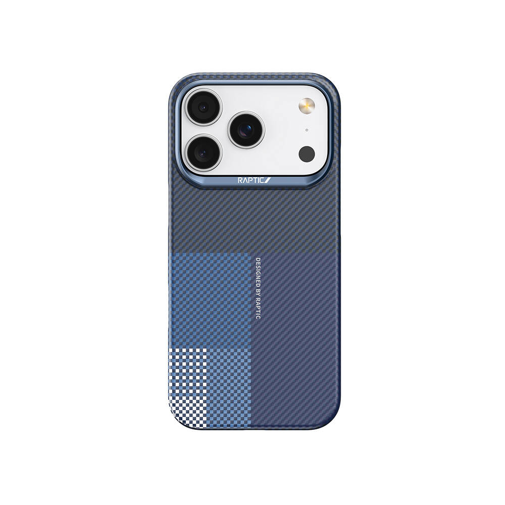 Apple iPhone 17 Pro Kılıf M-safe Şarj Özellikli Raptic Aramid Skin Transform Serisi Karbon Kapak - 2
