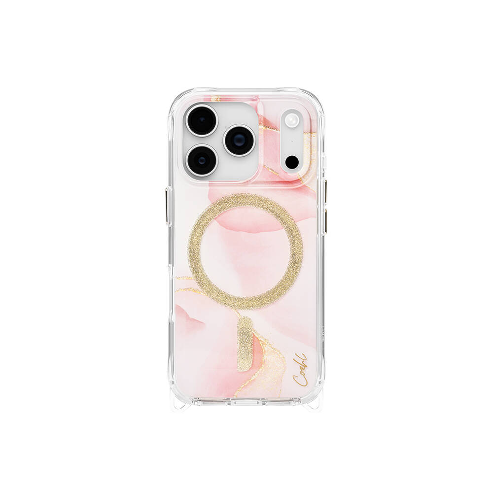 Apple iPhone 17 Pro Kılıf M-safe Şarj Özellikli Simli Magnetik Coehl Aeris Kapak - 1