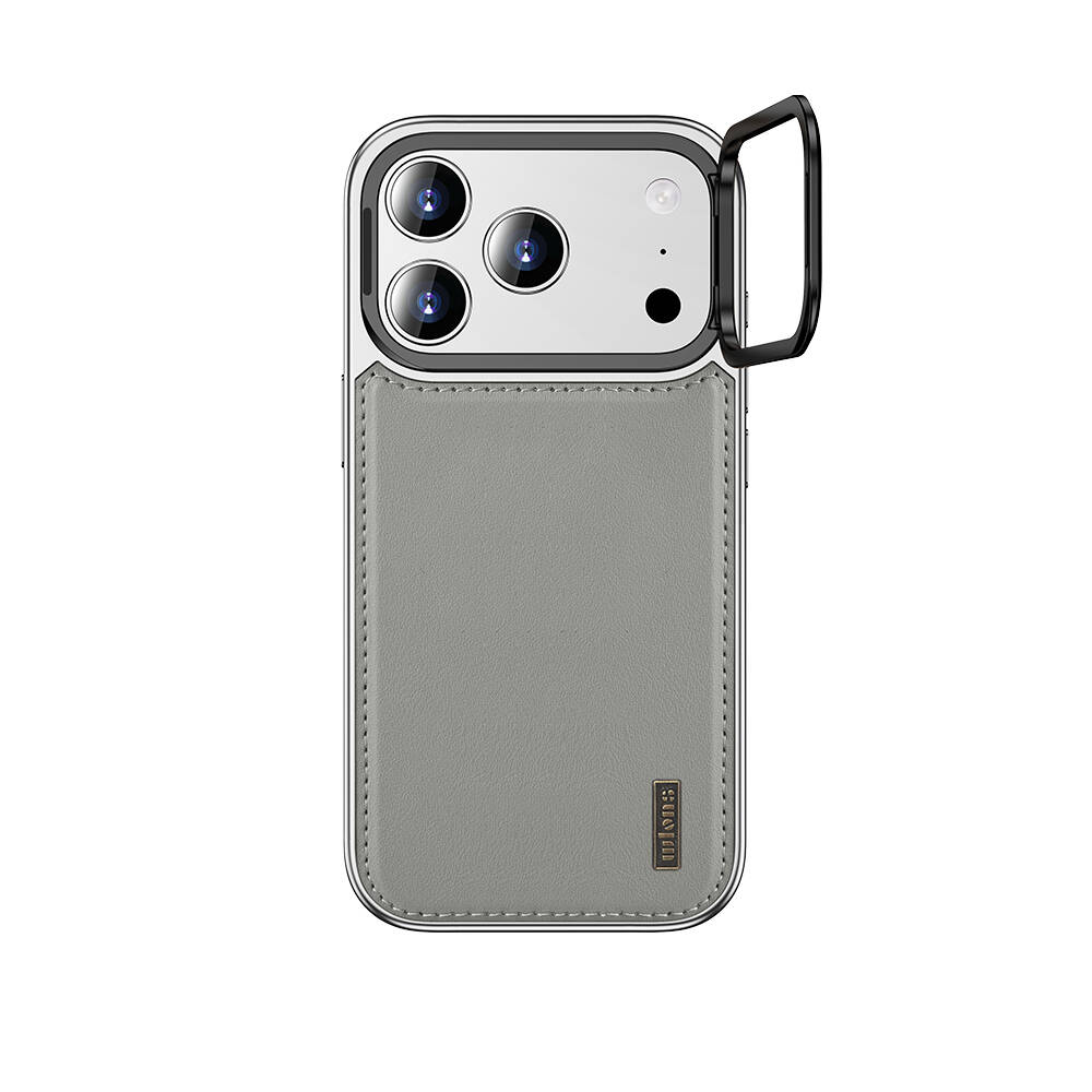 Apple iPhone 17 Pro Kılıf M-safe Şarj Özellikli Standlı Leto Kapak - 5