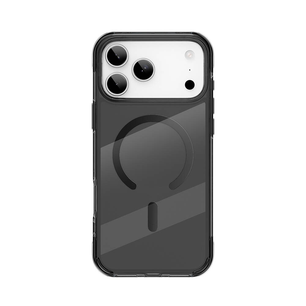 Apple iPhone 17 Pro Kılıf M-safe Şarj Özellikli Wiwu MCC-702 Titanyum Pro Serisi Sert PC Kapak - 7