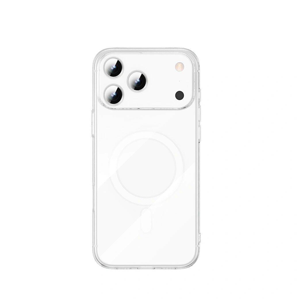 Apple iPhone 17 Pro Kılıf M-safe Şarj Özellikli Wiwu YXK-207 Invisible Pro Sert PC Kapak - 11