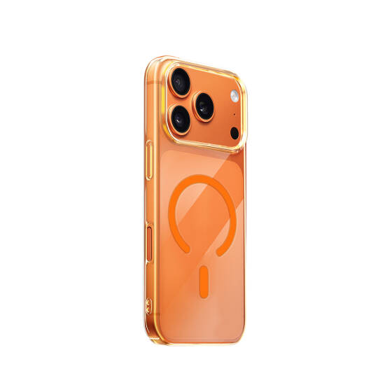 Apple iPhone 17 Pro Kılıf M-safe Şarj Özellikli Wiwu YXK-207 Invisible Pro Sert PC Kapak - 7