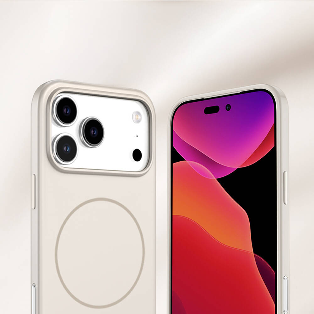 Apple iPhone 17 Pro Kılıf M-safe Şarj Özellikli Wlons Liza Kapak - 10