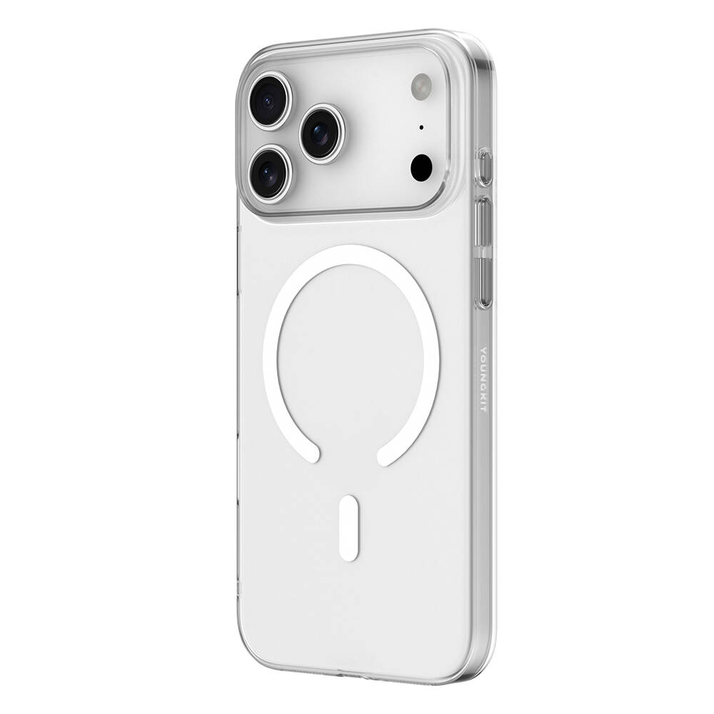 Apple iPhone 17 Pro Kılıf M-safe Şarj Özellikli Youngkit High Definition Serisi Kapak - 9