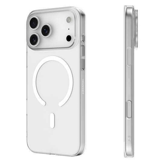 Apple iPhone 17 Pro Kılıf M-safe Şarj Özellikli Youngkit High Definition Serisi Kapak - 7