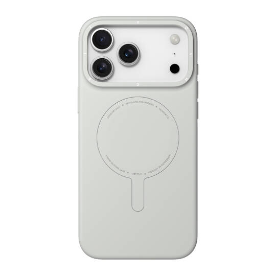 Apple iPhone 17 Pro Kılıf M-Safe Şarj Özellikli Youngkit Morandi Serisi Kapak Gri
