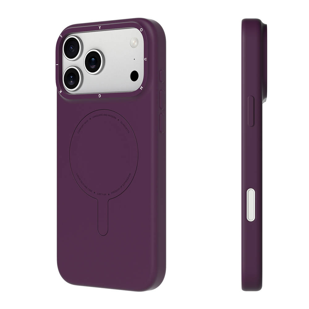 Apple iPhone 17 Pro Kılıf M-Safe Şarj Özellikli Youngkit Morandi Serisi Kapak - 8