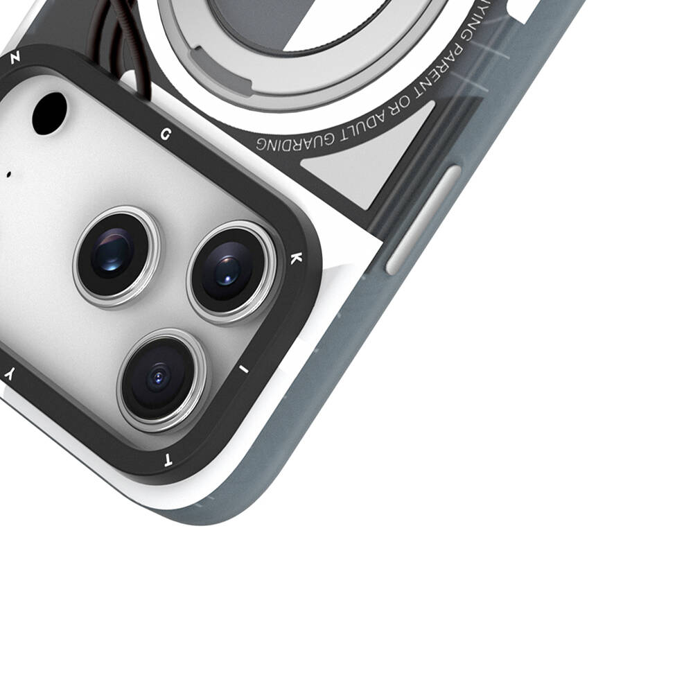 Apple iPhone 17 Pro Kılıf M-safe Şarj Özellikli Youngkit Starship Serisi Kapak - 18