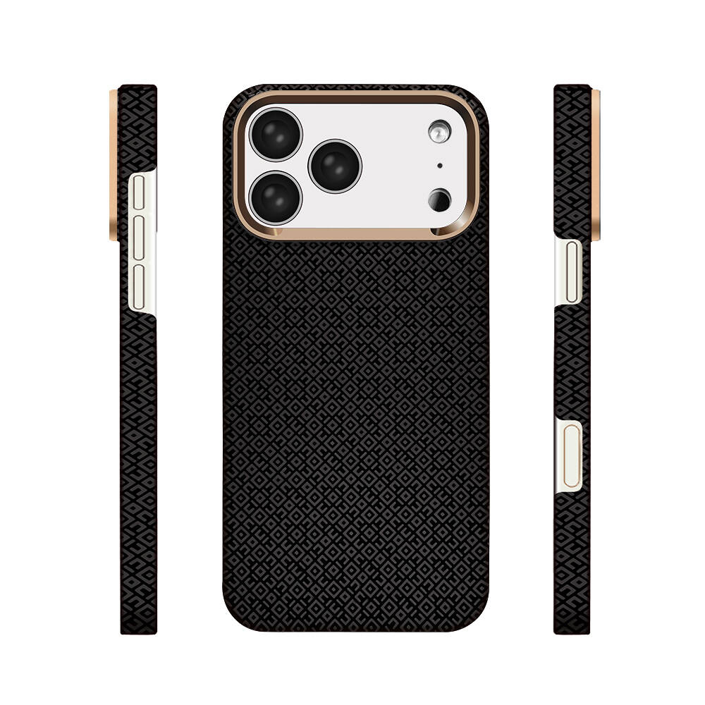 Apple iPhone 17 Pro Kılıf M-Safe Şarj Özellikli Zore Paris Vax Sert PC Kapak - 4