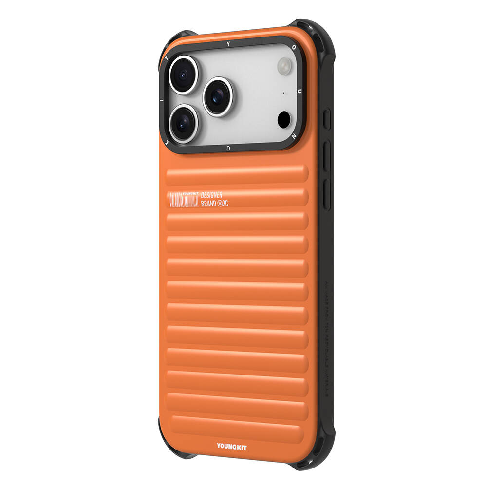 Apple iPhone 17 Pro Kılıf Mat Renkli Tasarım Youngkit True Color Serisi Kapak - 6