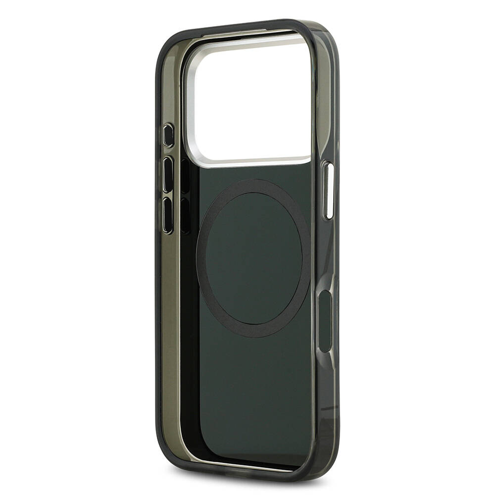 Apple iPhone 17 Pro Kılıf Mercedes Benz Orjinal Lisanslı M-safe Şarj Özellikli Çift Katmanlı PC Nostaljik Yıldız Dizayn Kapak - 11