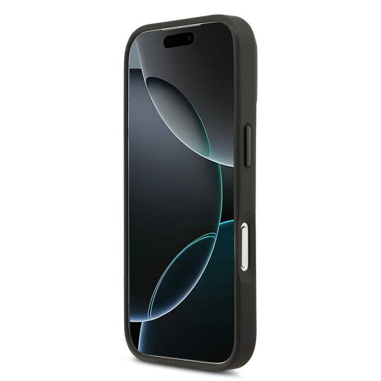 Apple iPhone 17 Pro Kılıf TUMI M-safe Şarj Özellikli Deri Noktalı Dizayn Kapak - 6
