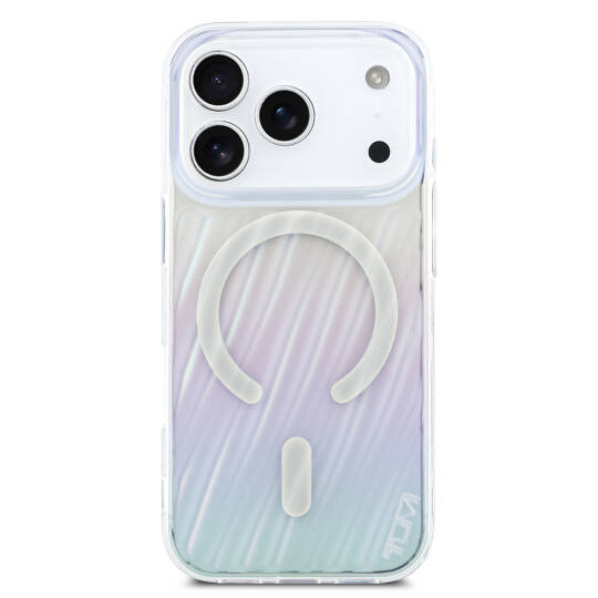 Apple iPhone 17 Pro Kılıf TUMI Orjinal Lisanslı M-safe Şarj Özellikli Transparan Kapak - 20