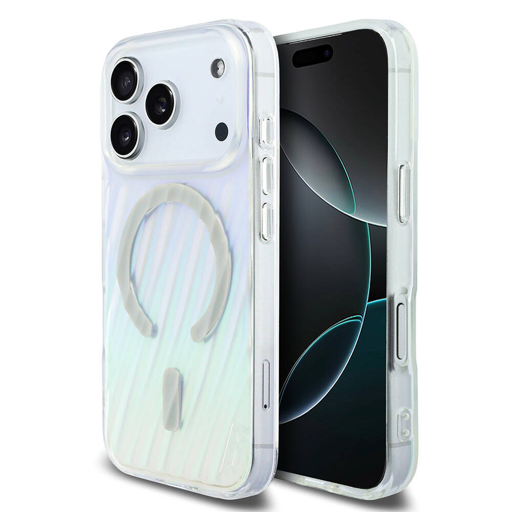 Apple iPhone 17 Pro Kılıf TUMI Orjinal Lisanslı M-safe Şarj Özellikli Transparan Kapak - 1