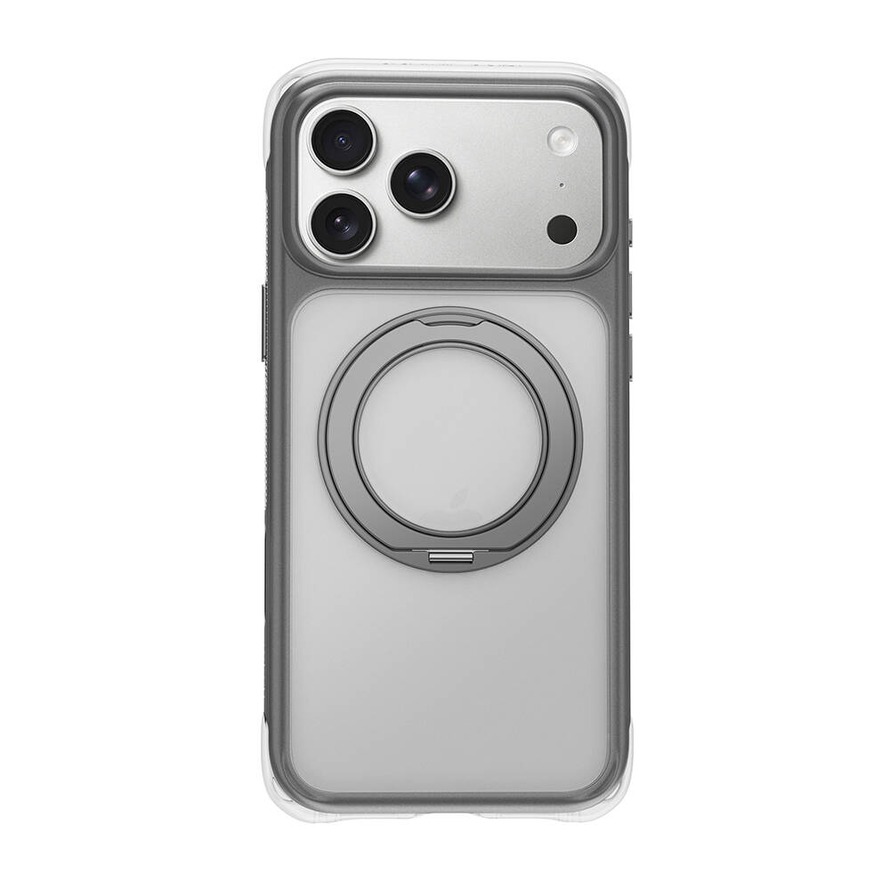 Apple iPhone 17 Pro Kılıf Wiwu AG-203 AeroGuard Ultra Serisi M-safe Şarj Özellikli Airbag Tasarımlı Standlı Kapak - 26