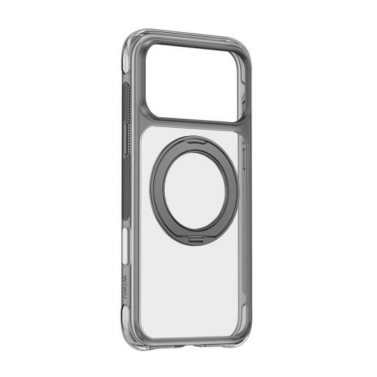 Apple iPhone 17 Pro Kılıf Wiwu AG-203 AeroGuard Ultra Serisi M-safe Şarj Özellikli Airbag Tasarımlı Standlı Kapak - 27