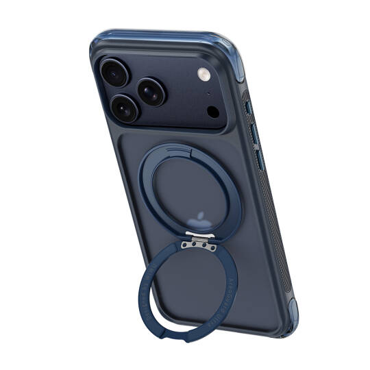 Apple iPhone 17 Pro Kılıf Wiwu AG-203 AeroGuard Ultra Serisi M-safe Şarj Özellikli Airbag Tasarımlı Standlı Kapak - 22