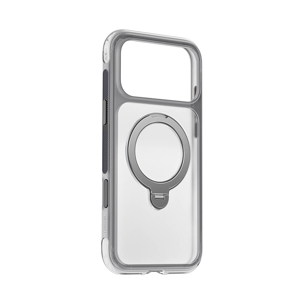 Apple iPhone 17 Pro Kılıf Wiwu AS-203 AeroShield Ultra Serisi M-safe Şarj Özellikli Airbag Tasarımlı Standlı Kapak - 38