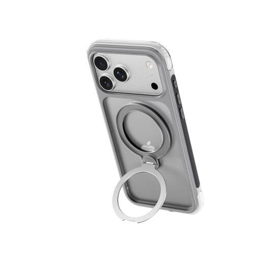 Apple iPhone 17 Pro Kılıf Wiwu AS-203 AeroShield Ultra Serisi M-safe Şarj Özellikli Airbag Tasarımlı Standlı Kapak - 42