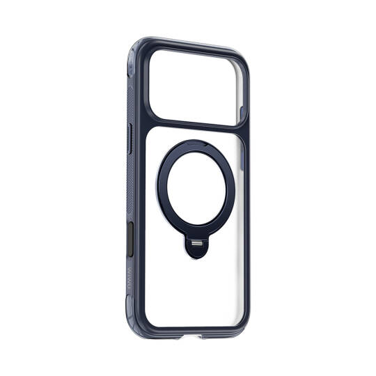 Apple iPhone 17 Pro Kılıf Wiwu AS-203 AeroShield Ultra Serisi M-safe Şarj Özellikli Airbag Tasarımlı Standlı Kapak - 29