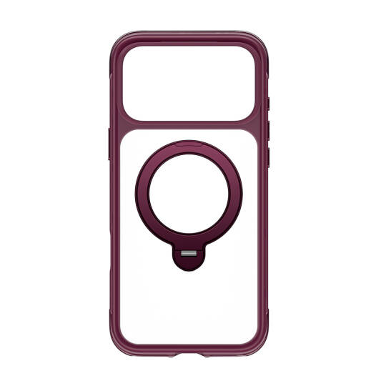 Apple iPhone 17 Pro Kılıf Wiwu AS-203 AeroShield Ultra Serisi M-safe Şarj Özellikli Airbag Tasarımlı Standlı Kapak - 14