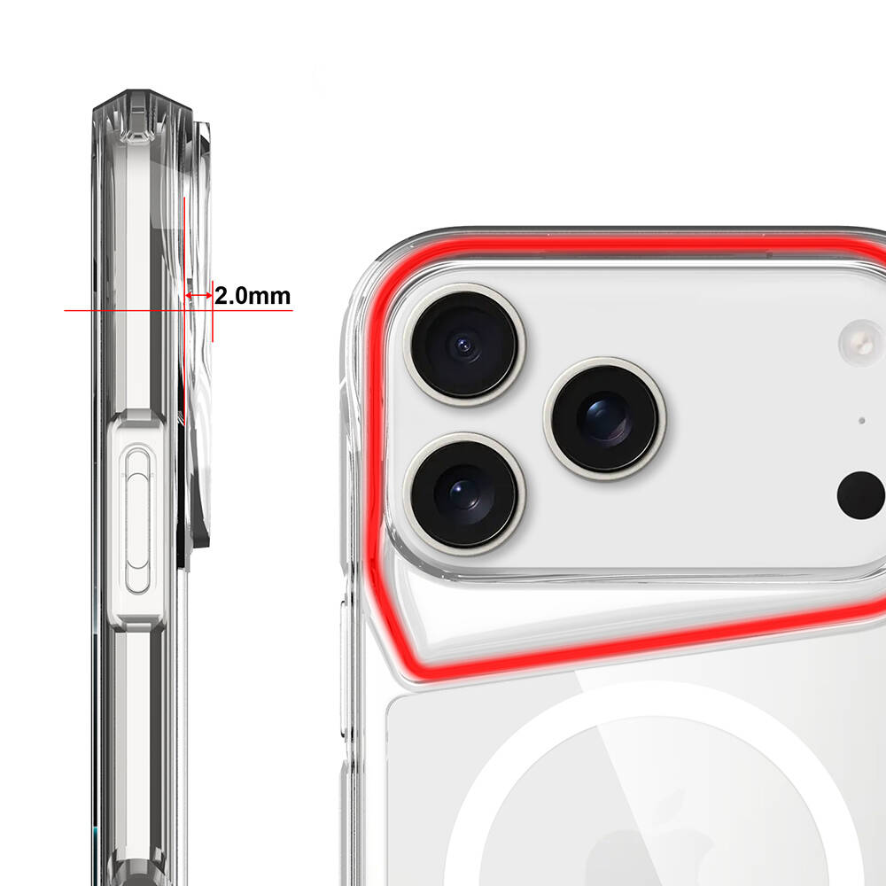 Apple iPhone 17 Pro Kılıf Zore M-safe Şarj Özellikli T-Max M-safe Kapak - 7