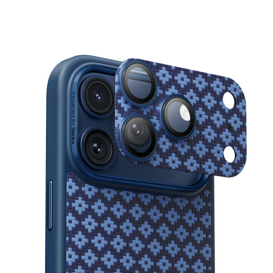 Apple iPhone 17 Pro Max Benks ArmorWarrior ArmorGrid Serisi Kevlar Kamera Lens Koruyucu - 10